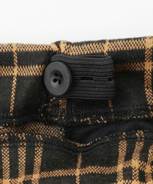 kladskap / クレードスコープ その他パンツ | 車ワンポイントチェックロング丈ストレートパンツ | 詳細3