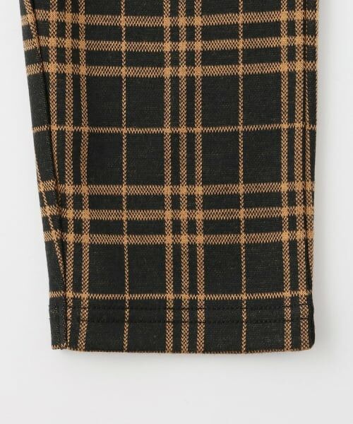 kladskap / クレードスコープ その他パンツ | 車ワンポイントチェックロング丈ストレートパンツ | 詳細6