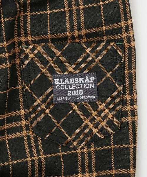 kladskap / クレードスコープ その他パンツ | 車ワンポイントチェックロング丈ストレートパンツ | 詳細7