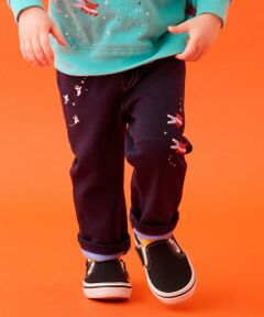 kladskap / クレードスコープ その他パンツ | 【蓄光】深海魚裾折り返しロング丈ストレートパンツ