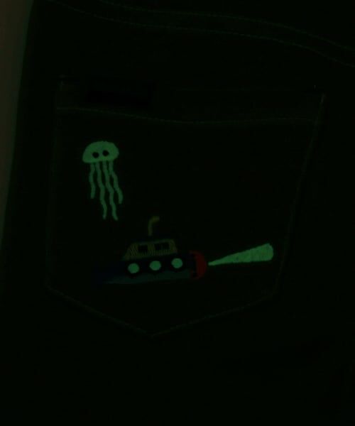 kladskap / クレードスコープ その他パンツ | 【蓄光】深海魚裾折り返しロング丈ストレートパンツ | 詳細12