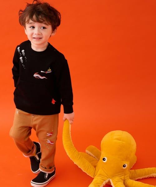 kladskap / クレードスコープ その他パンツ | 【蓄光】深海魚裾折り返しロング丈ストレートパンツ | 詳細22