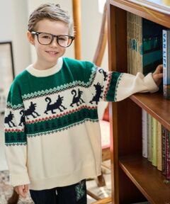 オオカミニットプルオーバー