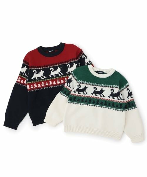 kladskap / クレードスコープ ニット・セーター | オオカミニットプルオーバー | 詳細6