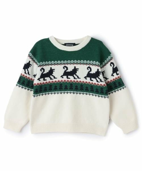 kladskap / クレードスコープ ニット・セーター | オオカミニットプルオーバー | 詳細8