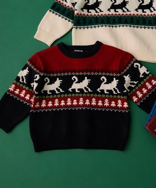 kladskap / クレードスコープ ニット・セーター | オオカミニットプルオーバー | 詳細9