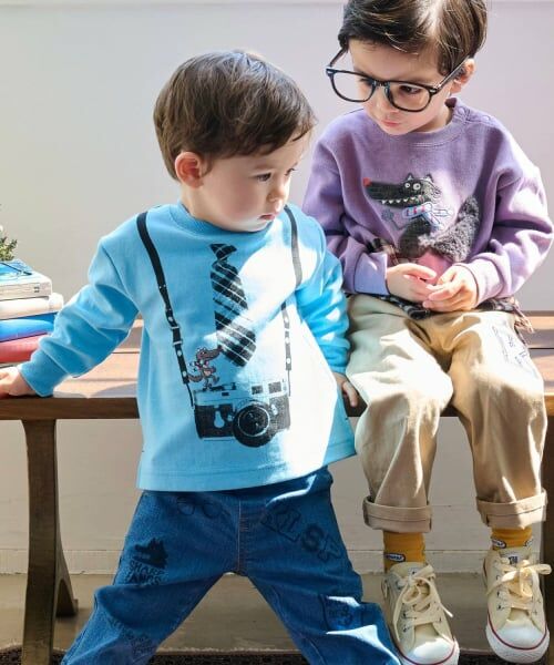 kladskap / クレードスコープ スウェット | カメラトロンプルイユトレーナー | 詳細17