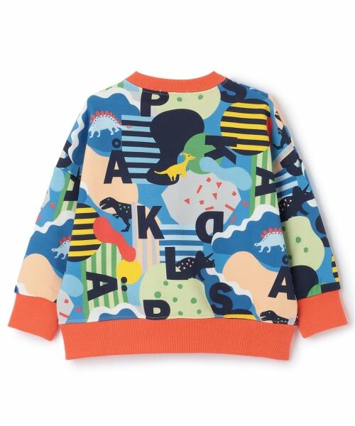 kladskap / クレードスコープ スウェット | 恐竜×ロゴ総柄トレーナー | 詳細1