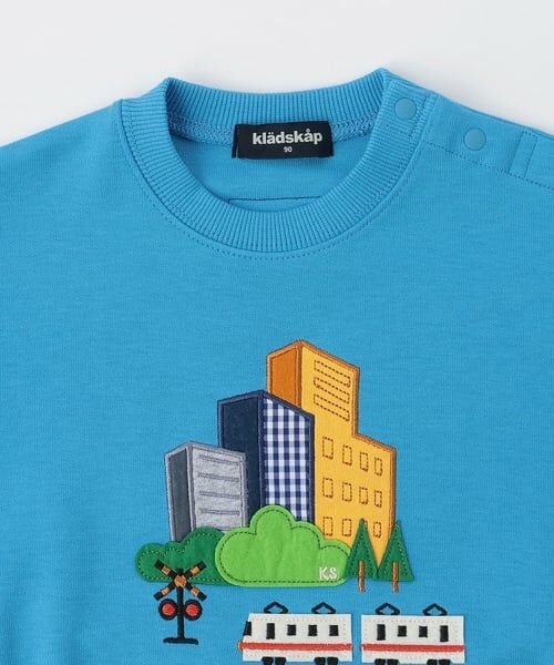 kladskap / クレードスコープ スウェット | 電車と街サイドポケットトレーナー | 詳細2