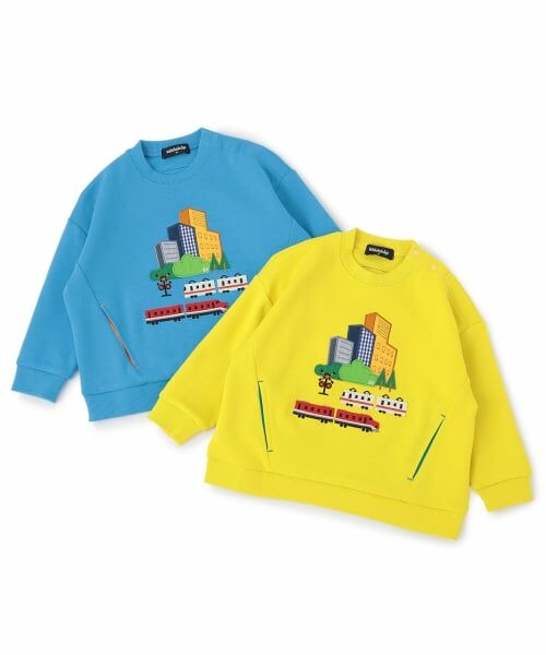 kladskap / クレードスコープ スウェット | 電車と街サイドポケットトレーナー | 詳細6