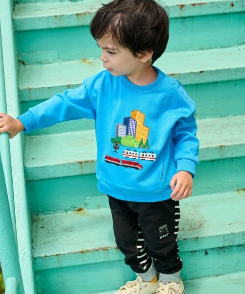 kladskap / クレードスコープ スウェット | 電車と街サイドポケットトレーナー | 詳細9