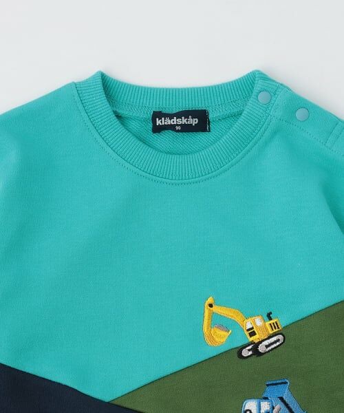 kladskap / クレードスコープ スウェット | 働く車切替トレーナー | 詳細3
