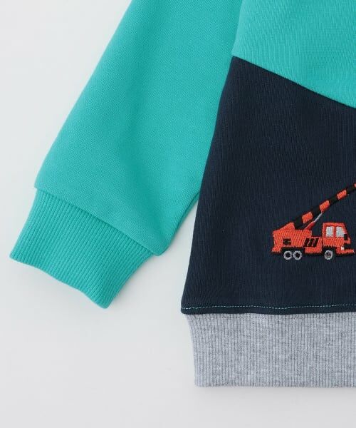 kladskap / クレードスコープ スウェット | 働く車切替トレーナー | 詳細4