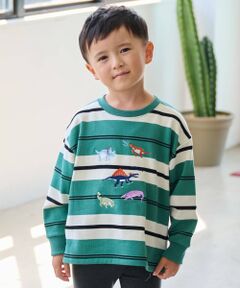 kladskap / クレードスコープ スウェット | 恐竜ボーダートレーナー