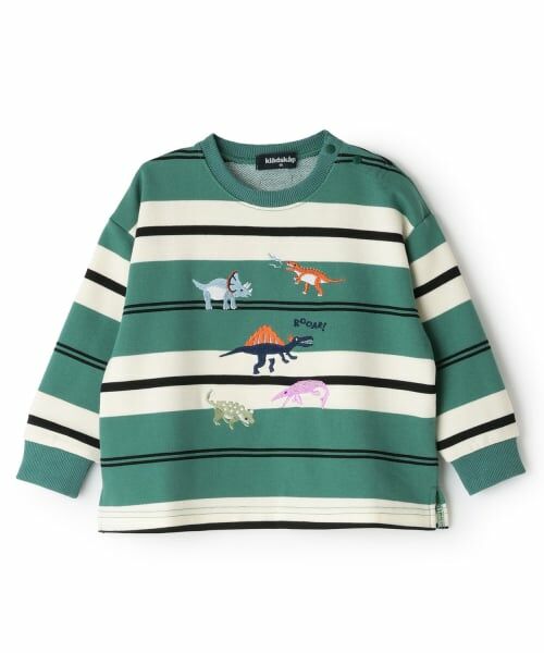 kladskap / クレードスコープ スウェット | 恐竜ボーダートレーナー | 詳細11