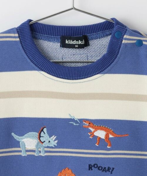 kladskap / クレードスコープ スウェット | 恐竜ボーダートレーナー | 詳細2
