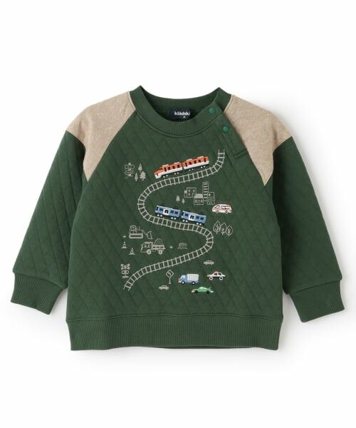 kladskap / クレードスコープ スウェット | 電車キルトトレーナー | 詳細11