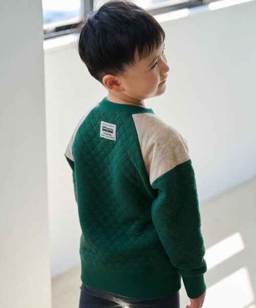 kladskap / クレードスコープ スウェット | 電車キルトトレーナー | 詳細12