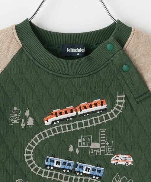 kladskap / クレードスコープ スウェット | 電車キルトトレーナー | 詳細2