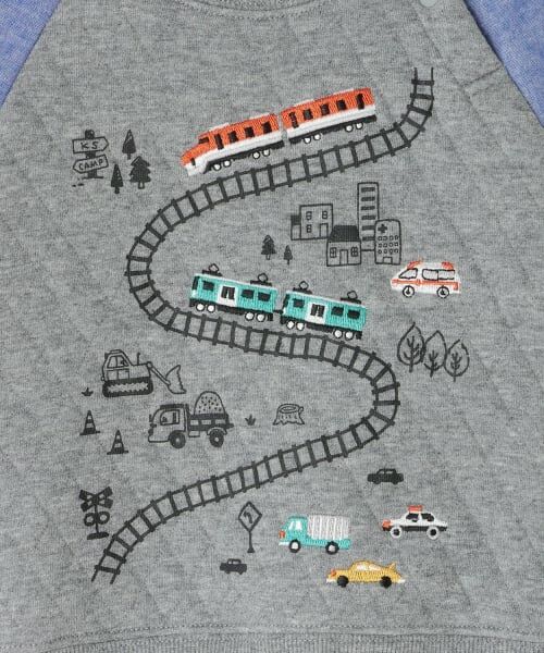 kladskap / クレードスコープ スウェット | 電車キルトトレーナー | 詳細4