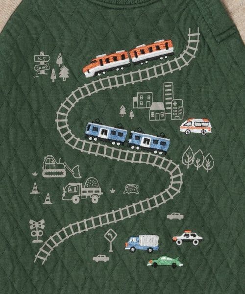 kladskap / クレードスコープ スウェット | 電車キルトトレーナー | 詳細5