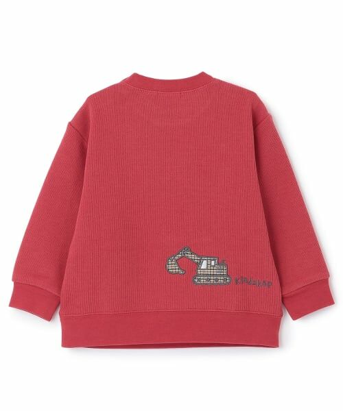 kladskap / クレードスコープ スウェット | 働く車アップリケトレーナー | 詳細1