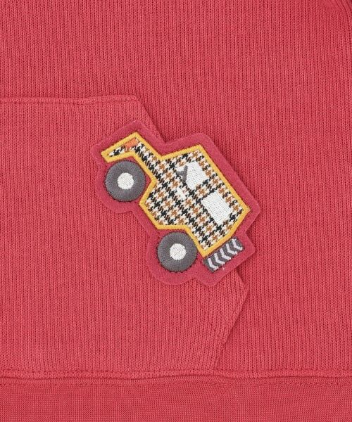 kladskap / クレードスコープ スウェット | 働く車アップリケトレーナー | 詳細4