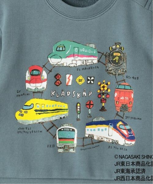 kladskap / クレードスコープ スウェット | 電車サークル線路トレーナー | 詳細10