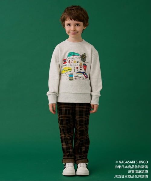 kladskap / クレードスコープ スウェット | 電車サークル線路トレーナー | 詳細2