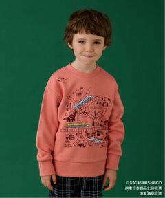 kladskap / クレードスコープ スウェット | 電車線路MAPトレーナー