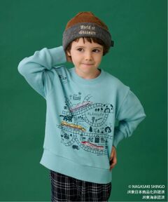 kladskap / クレードスコープ スウェット | 電車線路MAPトレーナー