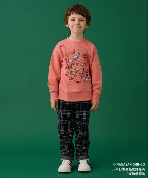 kladskap / クレードスコープ スウェット | 電車線路MAPトレーナー | 詳細1