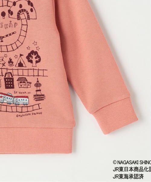 kladskap / クレードスコープ スウェット | 電車線路MAPトレーナー | 詳細13