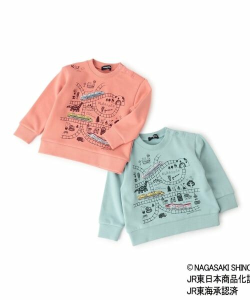 kladskap / クレードスコープ スウェット | 電車線路MAPトレーナー | 詳細16