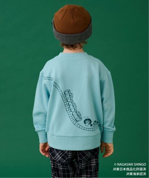 kladskap / クレードスコープ スウェット | 電車線路MAPトレーナー | 詳細3