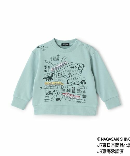 kladskap / クレードスコープ スウェット | 電車線路MAPトレーナー | 詳細7