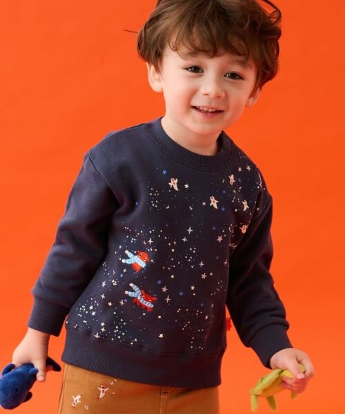 kladskap / クレードスコープ スウェット | 【蓄光】クリオネトレーナー(紺)