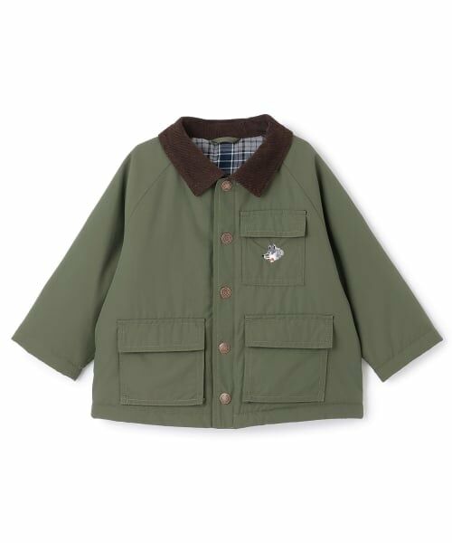 kladskap / クレードスコープ ブルゾン | オオカミ刺しゅうハンティングジャケット | 詳細11