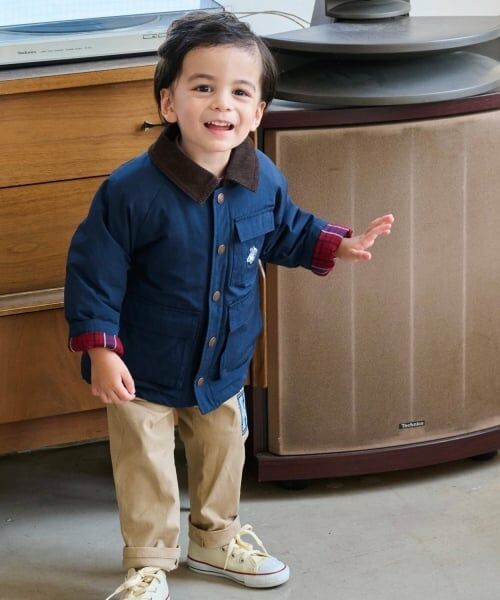 kladskap / クレードスコープ ブルゾン | オオカミ刺しゅうハンティングジャケット | 詳細17