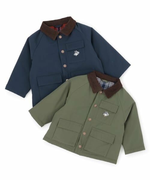 kladskap / クレードスコープ ブルゾン | オオカミ刺しゅうハンティングジャケット | 詳細8