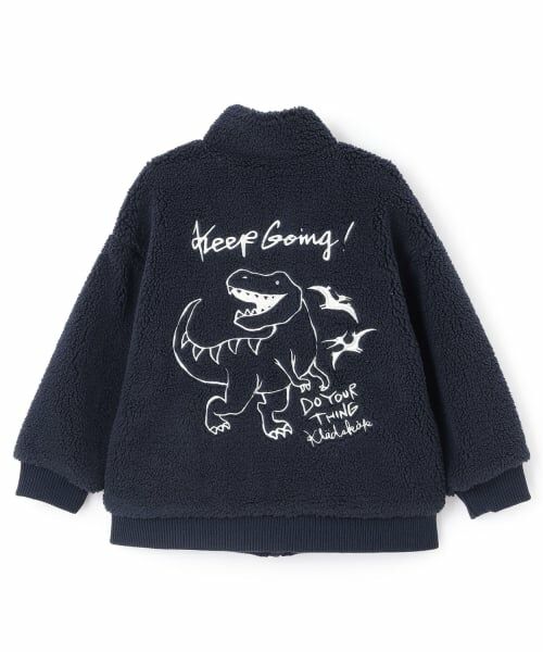 kladskap / クレードスコープ ブルゾン | 恐竜ボアブルゾン | 詳細1