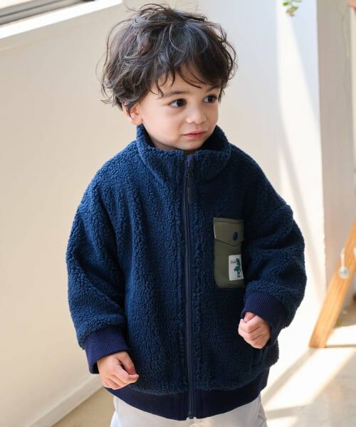 kladskap / クレードスコープ ブルゾン | 恐竜ボアブルゾン | 詳細12