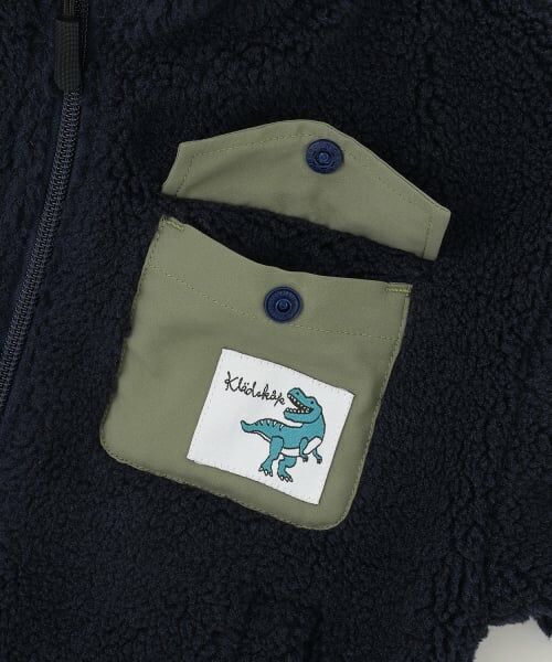 kladskap / クレードスコープ ブルゾン | 恐竜ボアブルゾン | 詳細3
