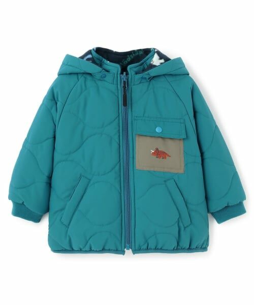 kladskap / クレードスコープ ブルゾン | 恐竜リバーシブル中わたブルゾン | 詳細17