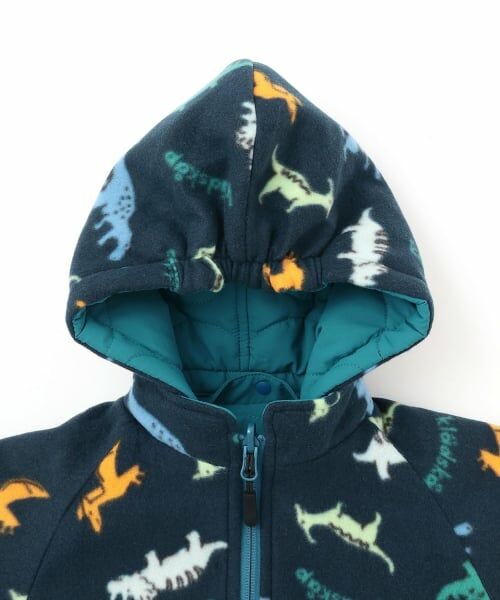 kladskap / クレードスコープ ブルゾン | 恐竜リバーシブル中わたブルゾン | 詳細9