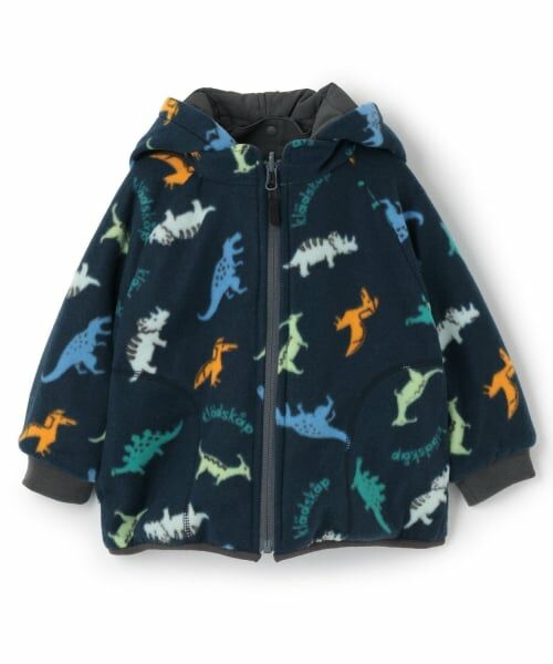 kladskap / クレードスコープ ブルゾン | 恐竜リバーシブル中わたブルゾン | 詳細24