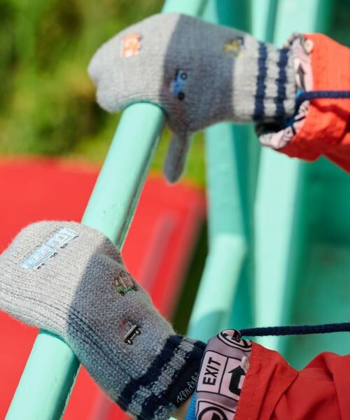 kladskap / クレードスコープ 手袋 | 働く車伸び伸びミトン | 詳細7