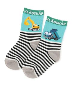 kladskap / クレードスコープ ソックス | 働く車ボーダークルーソックス