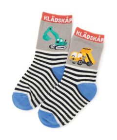 kladskap / クレードスコープ ソックス | 働く車ボーダークルーソックス