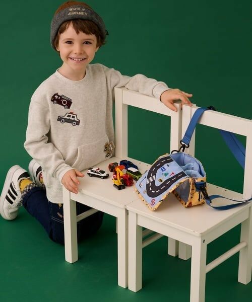 kladskap / クレードスコープ ショルダーバッグ | ミニカー収納働く車柄推し活ショルダーバッグ | 詳細4